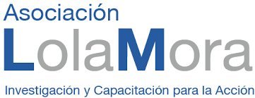 Logo de Asociación Lola Mora — Investigación y Capacitación para la Acción